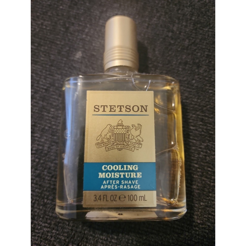 Stetson Cooling Moisture After Shave Splash 3.4 fl oz 100 mL New USA Made